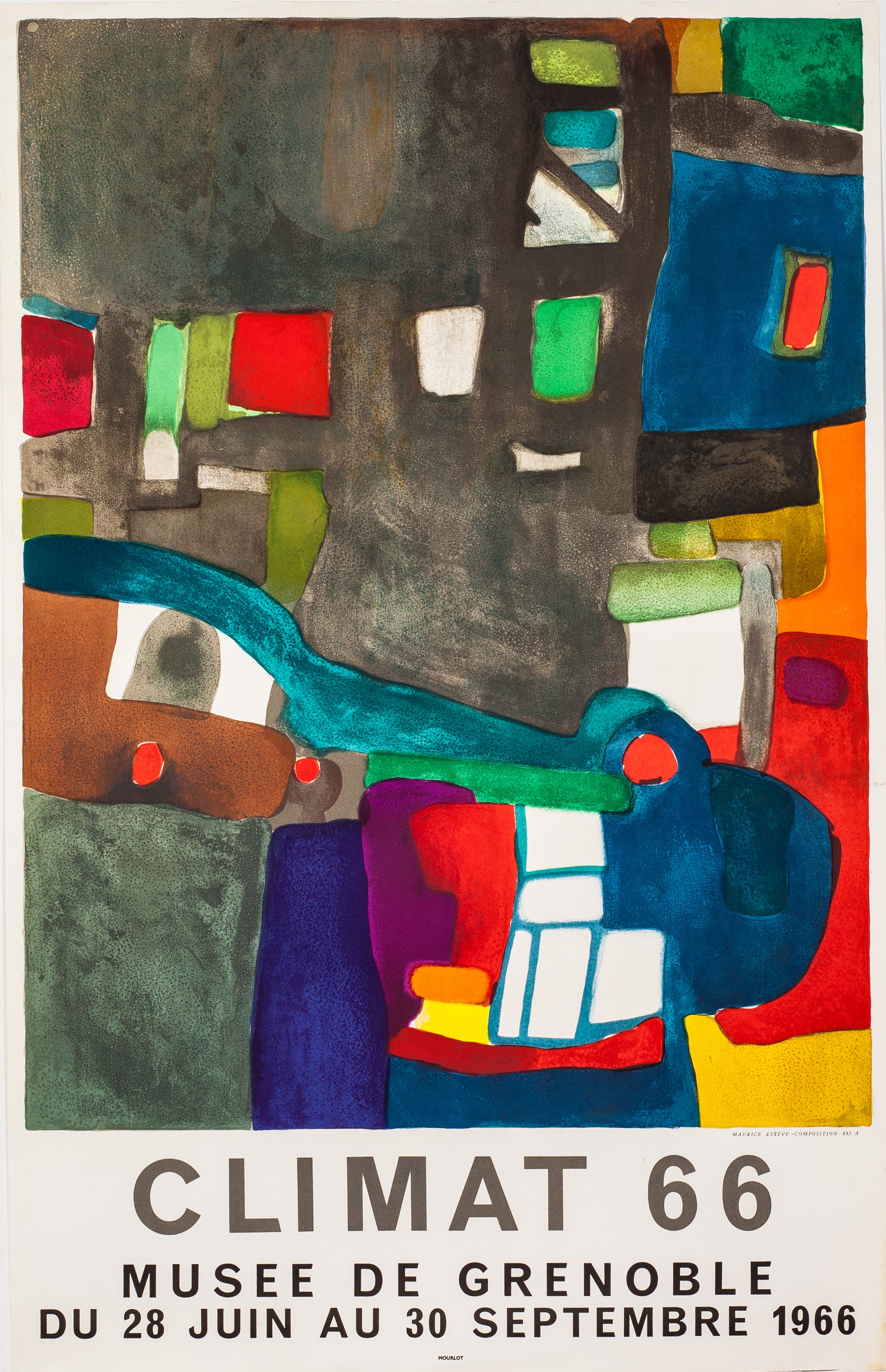 Climat 66 by Maurice Esteve - Mourlot Editions - Fine_Art - Poster - Lithograph - Wall Art - Vintage - Prints - Original