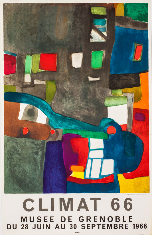 Climat 66 by Maurice Esteve - Mourlot Editions - Fine_Art - Poster - Lithograph - Wall Art - Vintage - Prints - Original