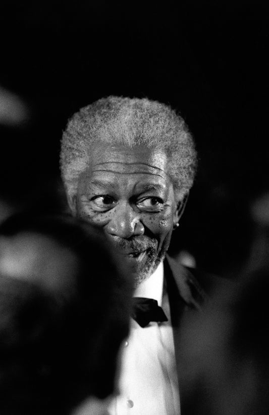 Morgan Freeman by Stephane Kossmann - Mourlot Editions - Fine_Art - Poster - Lithograph - Wall Art - Vintage - Prints - Original