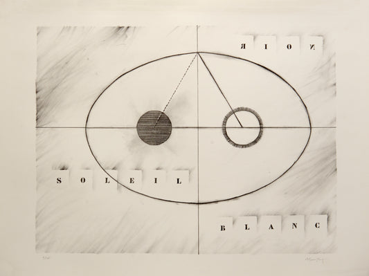 White Sun by Naomi Yang - Mourlot Editions - Fine_Art - Poster - Lithograph - Wall Art - Vintage - Prints - Original