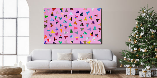 Phalluses by Vuk Vuckovic - Mourlot Editions - Fine_Art - Poster - Lithograph - Wall Art - Vintage - Prints - Original