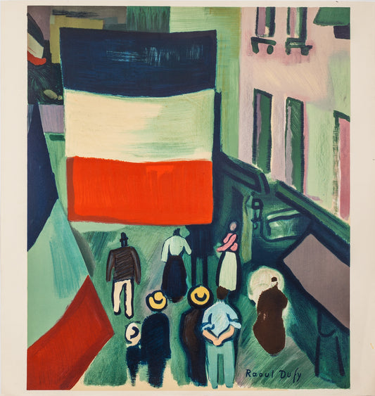 Les Peintres Témoins de Leur Temps by Raoul Dufy - Mourlot Editions - Fine_Art - Poster - Lithograph - Wall Art - Vintage - Prints - Original