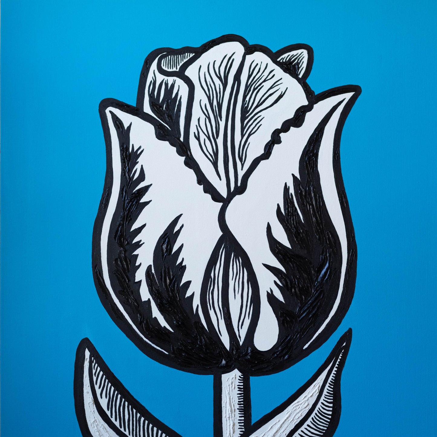 Tulip by Richard Lilley - Mourlot Editions - Fine_Art - Poster - Lithograph - Wall Art - Vintage - Prints - Original