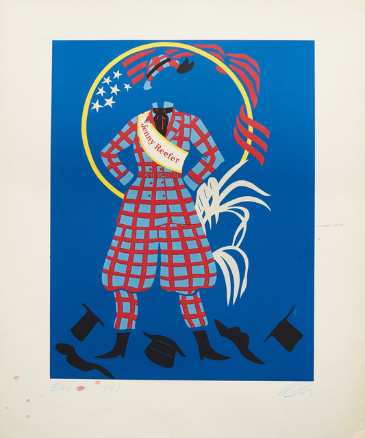 Jenny Reefer - Mother of Us All portfolio by Robert Indiana, 1977