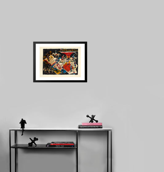 Les Petits Soldats by André Cottavoz - Mourlot Editions - Fine_Art - Poster - Lithograph - Wall Art - Vintage - Prints - Original