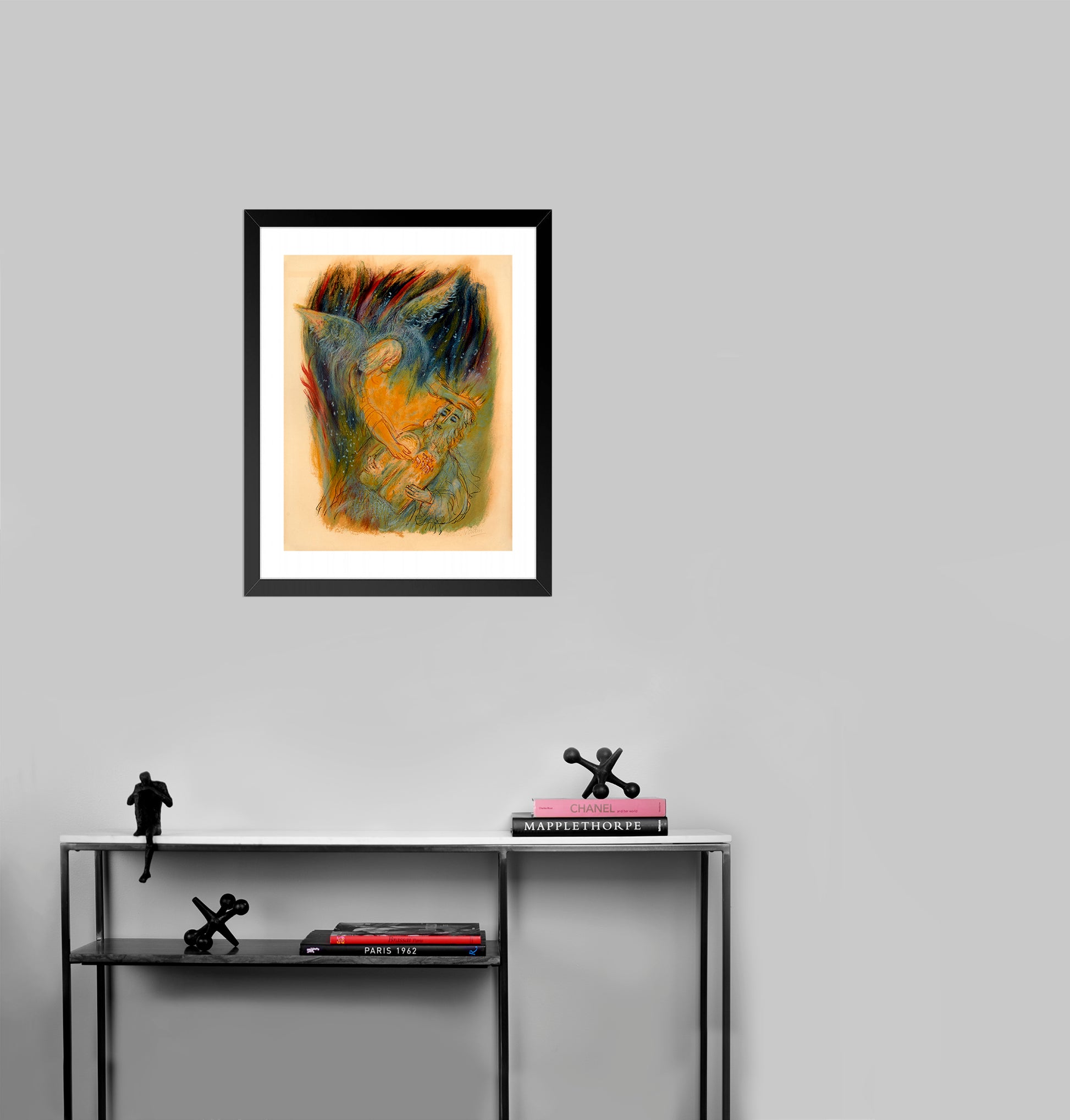 VII From Visions of the Bible by Elijah Reuven-Rubin - Mourlot Editions - Fine_Art - Poster - Lithograph - Wall Art - Vintage - Prints - Original