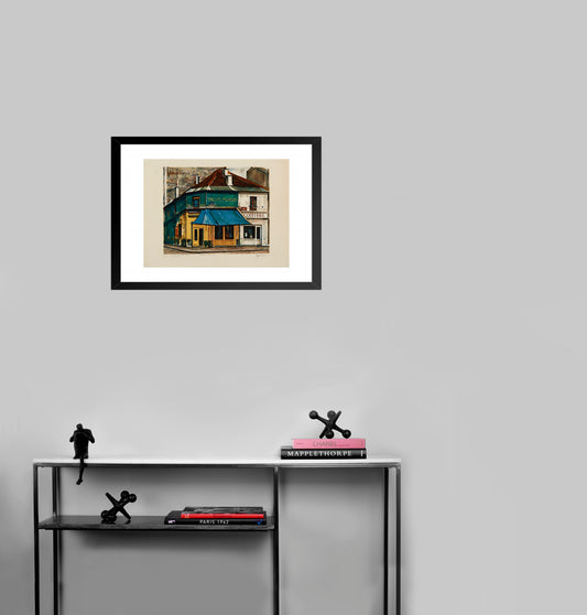 Fruits Primeurs by Takanori Oguiss, 1979 - Mourlot Editions - Fine_Art - Poster - Lithograph - Wall Art - Vintage - Prints - Original