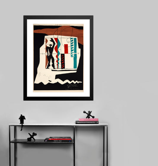 Modulor by Le Corbusier, 1956/62 - Mourlot Editions - Fine_Art - Poster - Lithograph - Wall Art - Vintage - Prints - Original