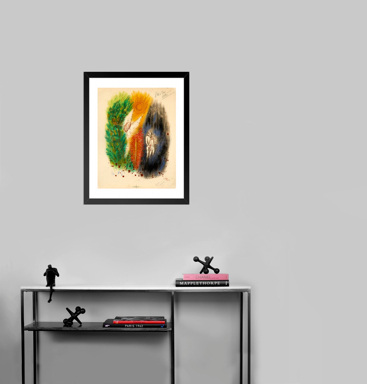 I From Visions of the Bible by Elijah Reuven-Rubin - Mourlot Editions - Fine_Art - Poster - Lithograph - Wall Art - Vintage - Prints - Original