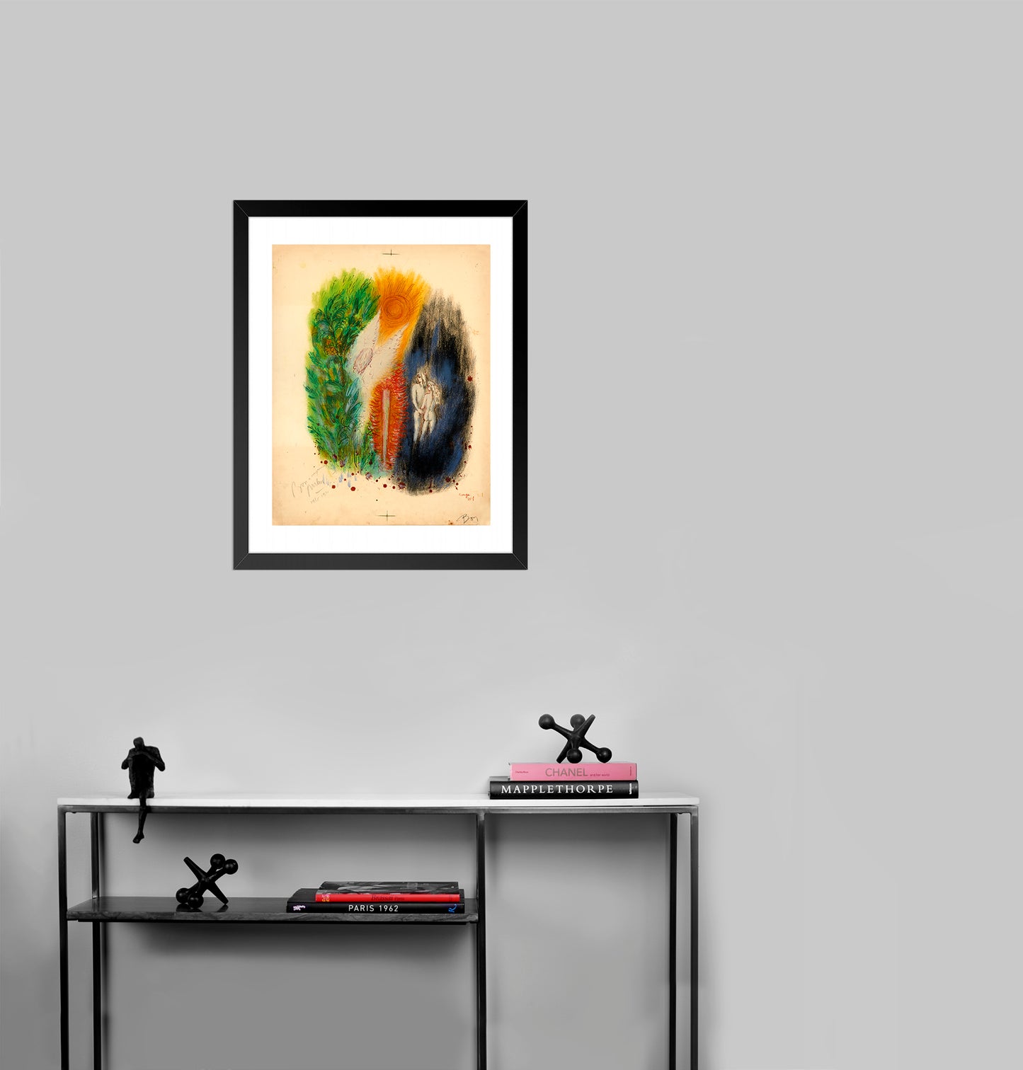 I From Visions from the Bible by Elijah Reuven-Rubin - Mourlot Editions - Fine_Art - Poster - Lithograph - Wall Art - Vintage - Prints - Original