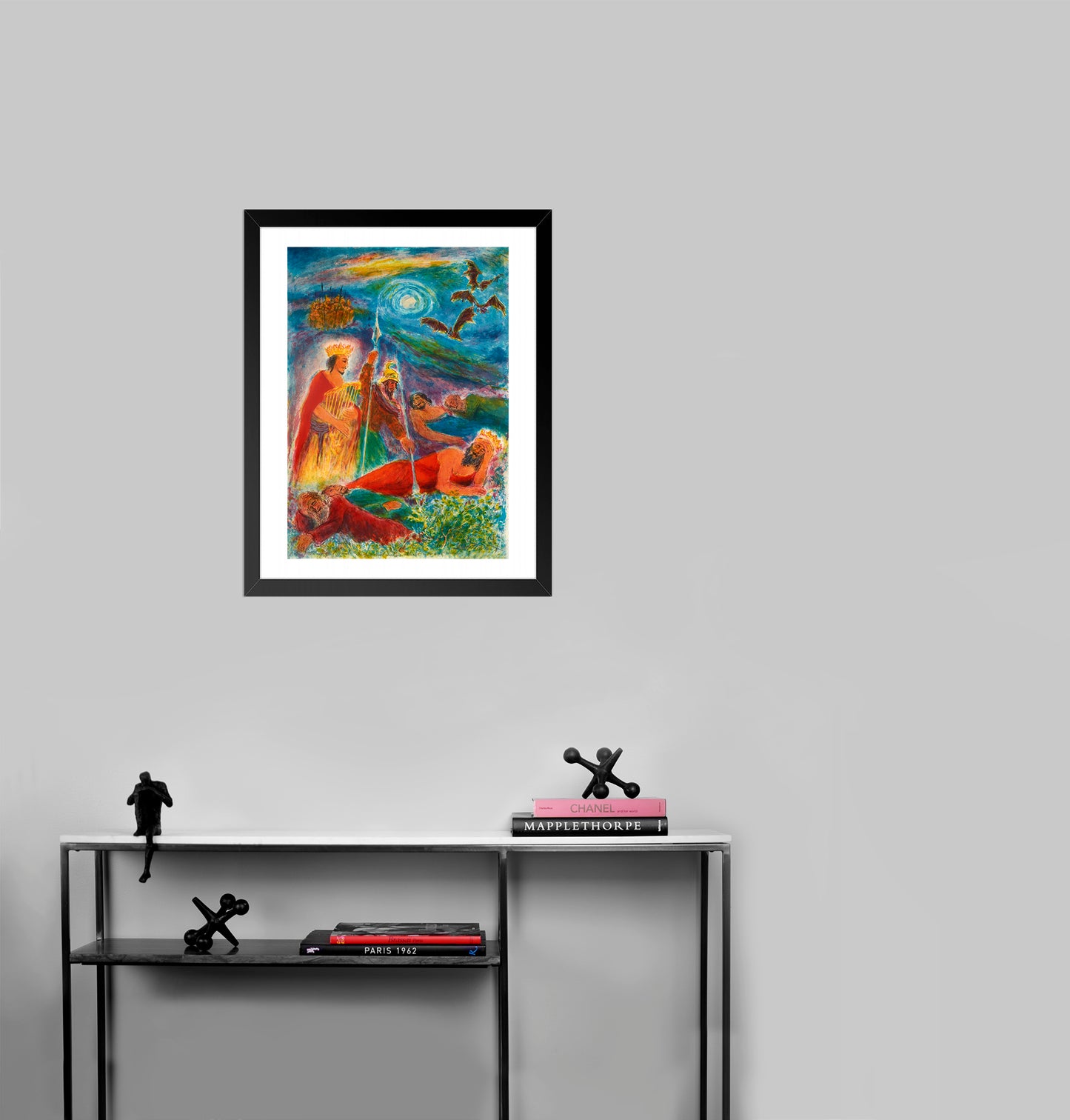 Psalms of Psalms by Ira Moskowitz - Mourlot Editions - Fine_Art - Poster - Lithograph - Wall Art - Vintage - Prints - Original