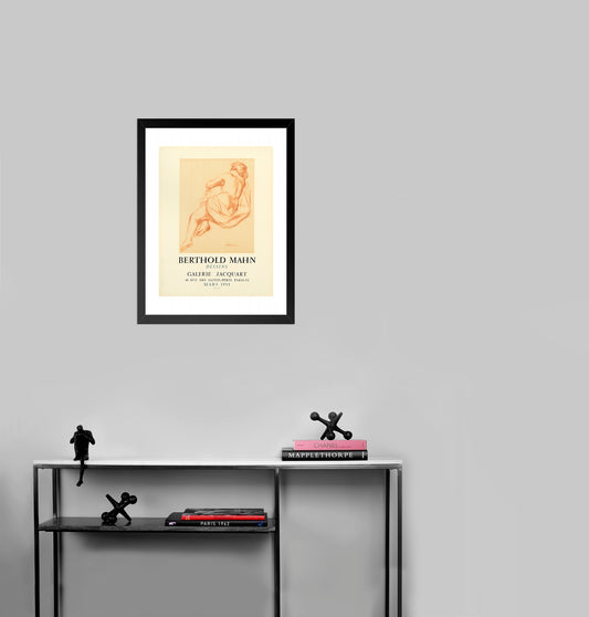 Galerie Jacquart (after) Berthold Mahn, 1955 - Mourlot Editions - Fine_Art - Poster - Lithograph - Wall Art - Vintage - Prints - Original