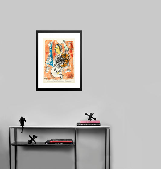 Offrande a la Tour Eiffel by Marc Chagall - Mourlot Editions - Fine_Art - Poster - Lithograph - Wall Art - Vintage - Prints - Original