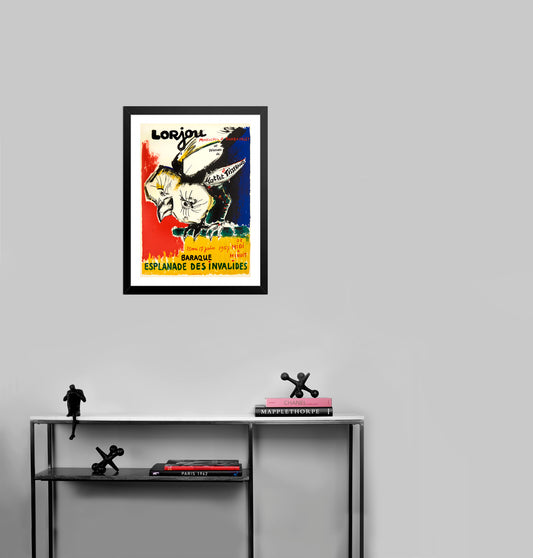 Esplanade des Invalides by Bernard Lorjou - Mourlot Editions - Fine_Art - Poster - Lithograph - Wall Art - Vintage - Prints - Original