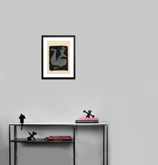 Guerriero by Marino Marini, 1963 - Mourlot Editions - Fine_Art - Poster - Lithograph - Wall Art - Vintage - Prints - Original