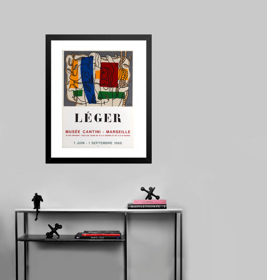 Musée Cantini by Fernand Leger, 1966 - Mourlot Editions - Fine_Art - Poster - Lithograph - Wall Art - Vintage - Prints - Original