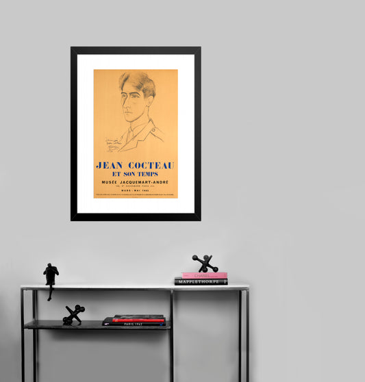 Jean Cocteau et son temps (after) Pablo Picasso, 1965 - Mourlot Editions - Fine_Art - Poster - Lithograph - Wall Art - Vintage - Prints - Original