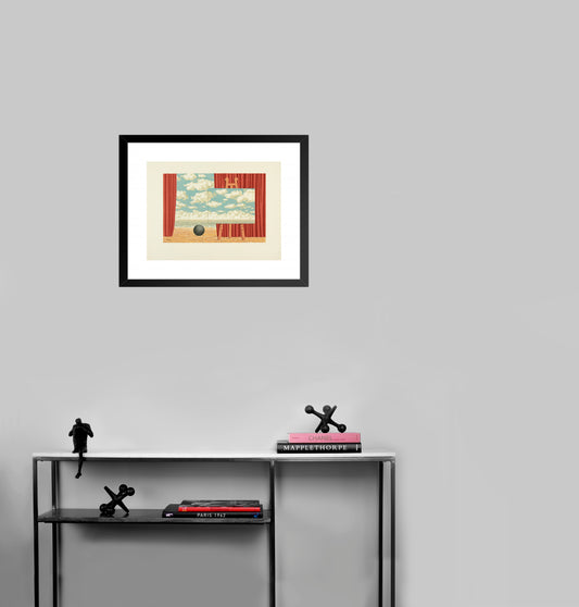 La Belle Captive by René Magritte - Mourlot Editions - Fine_Art - Poster - Lithograph - Wall Art - Vintage - Prints - Original