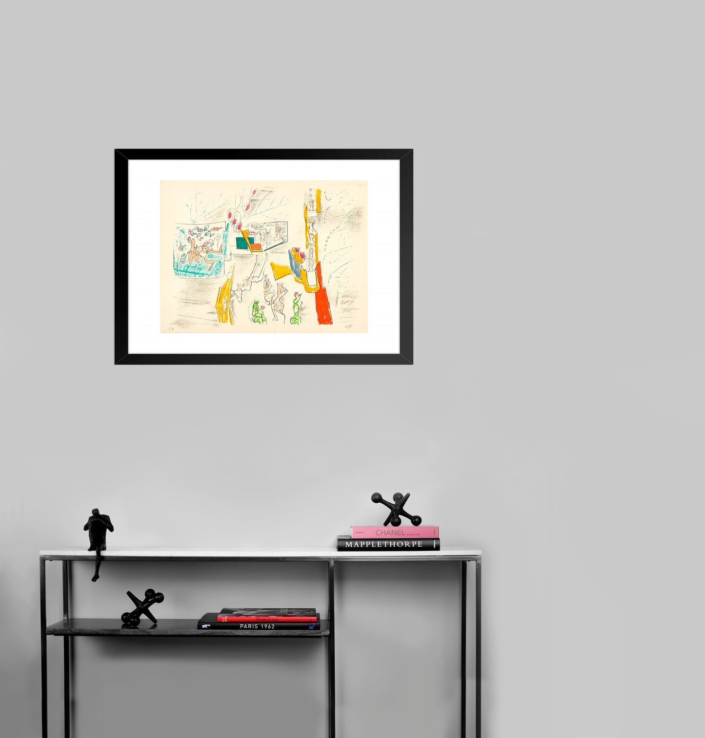 Ça A by Roberto Matta - Mourlot Editions - Fine_Art - Poster - Lithograph - Wall Art - Vintage - Prints - Original