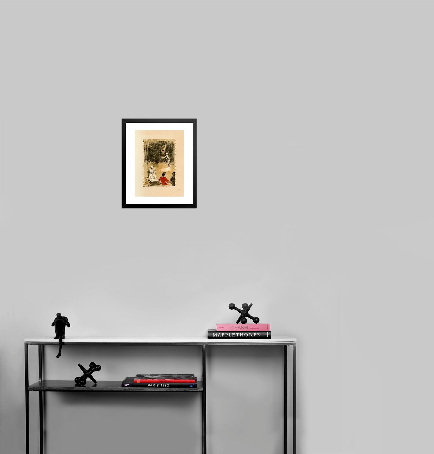 Circus by Jean Jansem - Mourlot Editions - Fine_Art - Poster - Lithograph - Wall Art - Vintage - Prints - Original