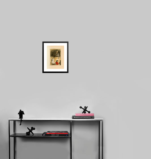 Circus by Jean Jansem - Mourlot Editions - Fine_Art - Poster - Lithograph - Wall Art - Vintage - Prints - Original