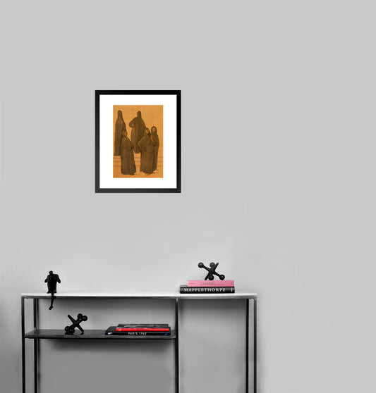 Impression of Egypt Syite, Plate 1 by Francisco Zuniga - Mourlot Editions - Fine_Art - Poster - Lithograph - Wall Art - Vintage - Prints - Original