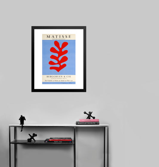 Papiers Decoupes, Berggruen & Co. Gallery Paris by Henri Matisse - Mourlot Editions - Fine_Art - Poster - Lithograph - Wall Art - Vintage - Prints - Original