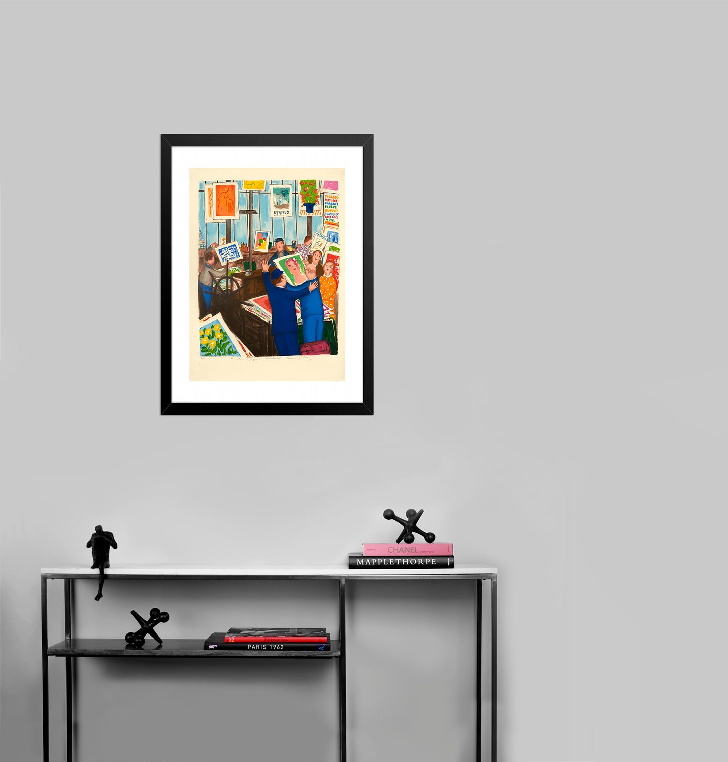 L'Atelier Mourlot by Lennart Jirlow - Mourlot Editions - Fine_Art - Poster - Lithograph - Wall Art - Vintage - Prints - Original