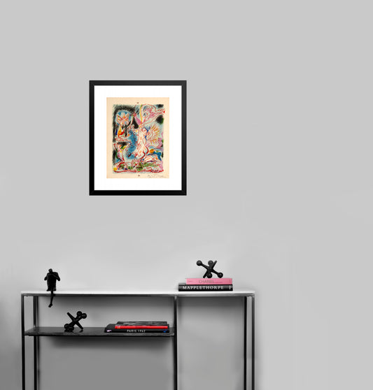 Les Incertitudes de Psyche by André Masson - Mourlot Editions - Fine_Art - Poster - Lithograph - Wall Art - Vintage - Prints - Original