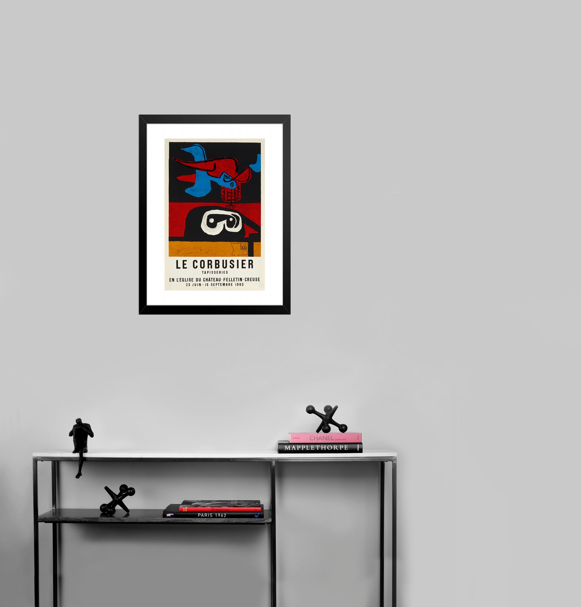 Tapisseries, en L'eglise de Chateau-Felletin-Creuse by Le Corbusier, 1963 - Mourlot Editions - Fine_Art - Poster - Lithograph - Wall Art - Vintage - Prints - Original