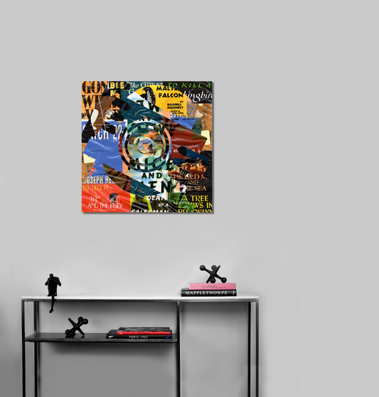 American Literature 101 by J. Speed - Mourlot Editions - Fine_Art - Poster - Lithograph - Wall Art - Vintage - Prints - Original