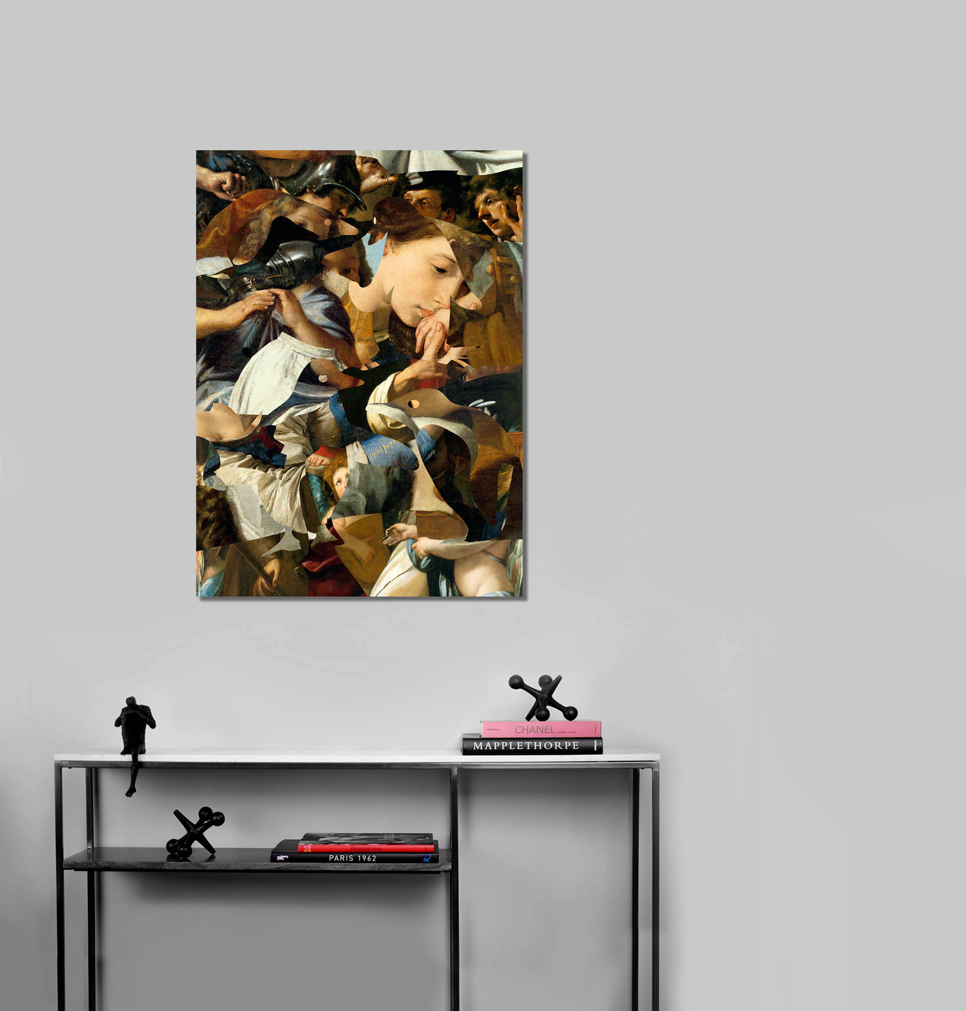 The Metropolitan's Penguins by J. Speed - Mourlot Editions - Fine_Art - Poster - Lithograph - Wall Art - Vintage - Prints - Original