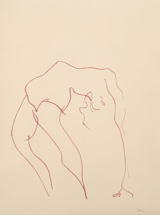 From the series "Danseuse Acrobates" IV by Henri Matisse - Mourlot Editions - Fine_Art - Poster - Lithograph - Wall Art - Vintage - Prints - Original