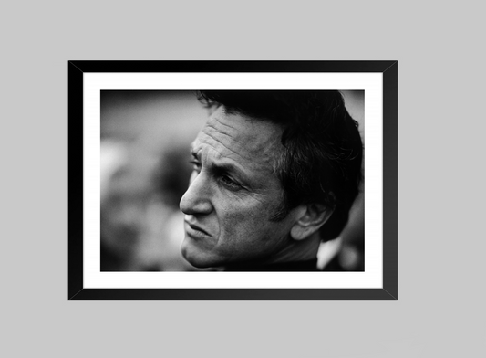 Sean Penn by Stephane Kossmann - Mourlot Editions - Fine_Art - Poster - Lithograph - Wall Art - Vintage - Prints - Original