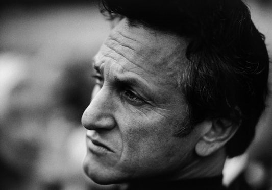 Sean Penn by Stephane Kossmann - Mourlot Editions - Fine_Art - Poster - Lithograph - Wall Art - Vintage - Prints - Original