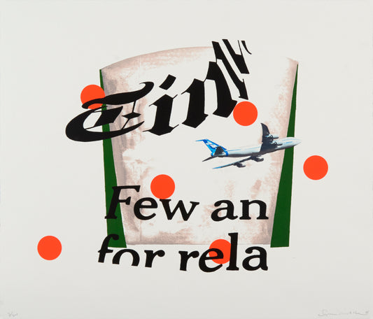 "Flight" by Sophie Matisse, 2014 - Mourlot Editions - Fine_Art - Poster - Lithograph - Wall Art - Vintage - Prints - Original