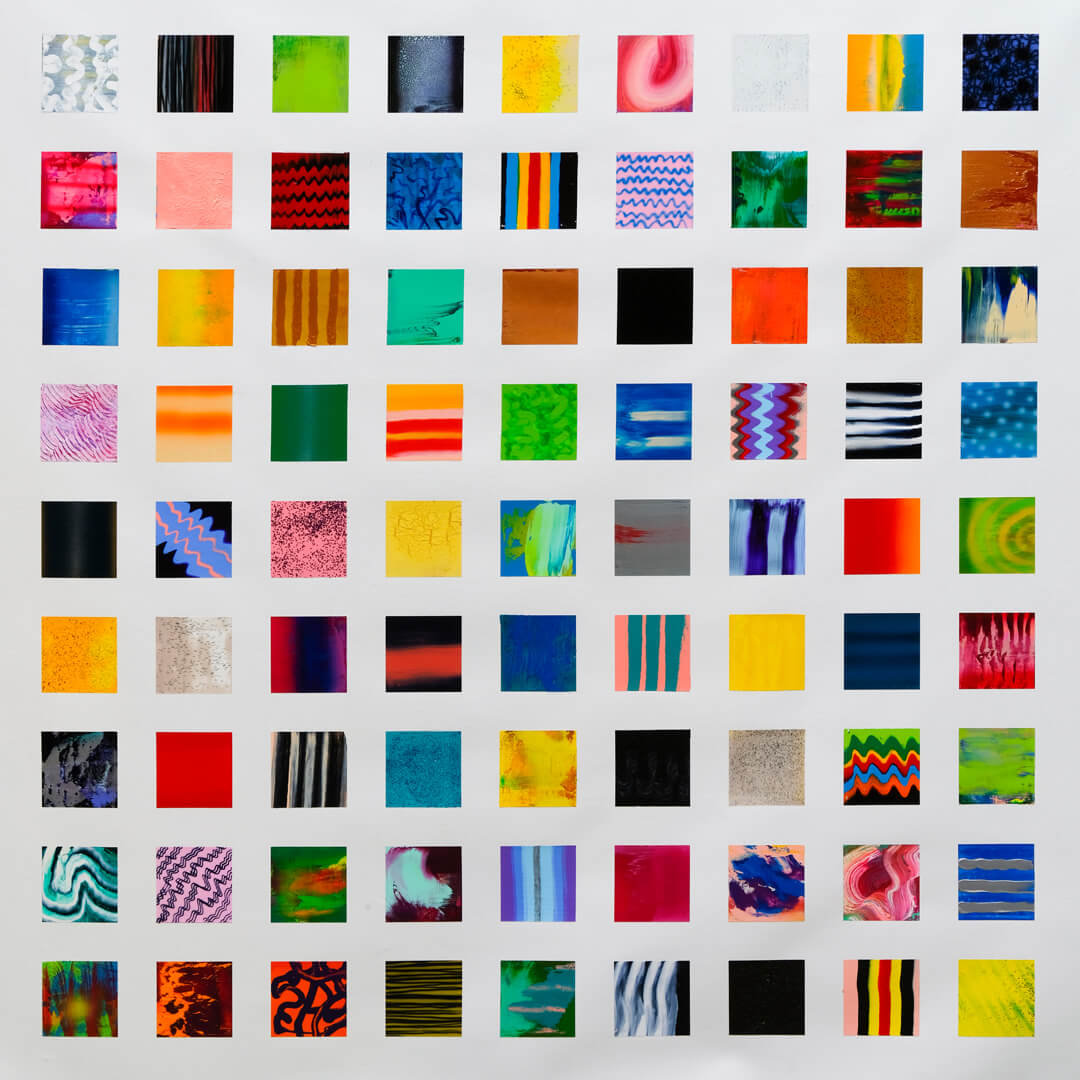 Squares by Vuk Vuckovic, 2021 - Mourlot Editions - Fine_Art - Poster - Lithograph - Wall Art - Vintage - Prints - Original