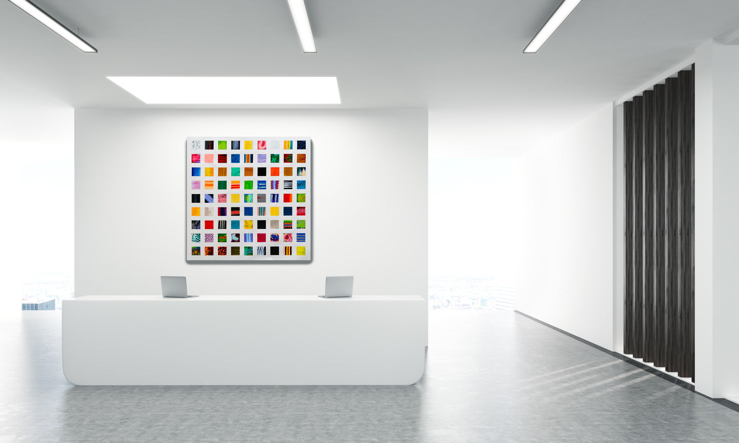 Squares by Vuk Vuckovic, 2021 - Mourlot Editions - Fine_Art - Poster - Lithograph - Wall Art - Vintage - Prints - Original