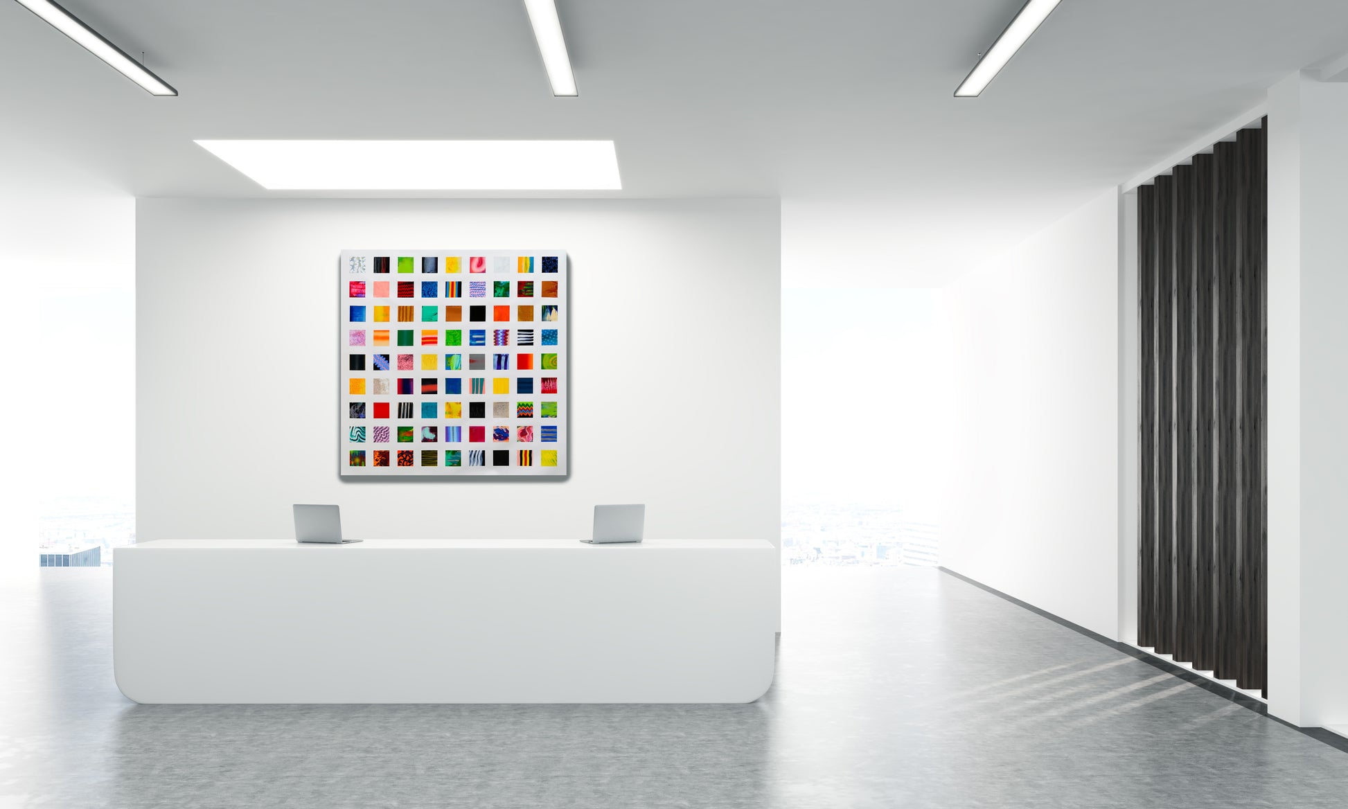 Squares by Vuk Vuckovic, 2021 - Mourlot Editions - Fine_Art - Poster - Lithograph - Wall Art - Vintage - Prints - Original