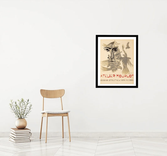 Atelier Mourlot by Ben Shahn, 1968 - Mourlot Editions - Fine_Art - Poster - Lithograph - Wall Art - Vintage - Prints - Original