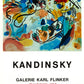 Kandinsky - Galerie Karl Flinker (after) Wassily Kandinsky, 1972 - Mourlot Editions - Fine_Art - Poster - Lithograph - Wall Art - Vintage - Prints - Original