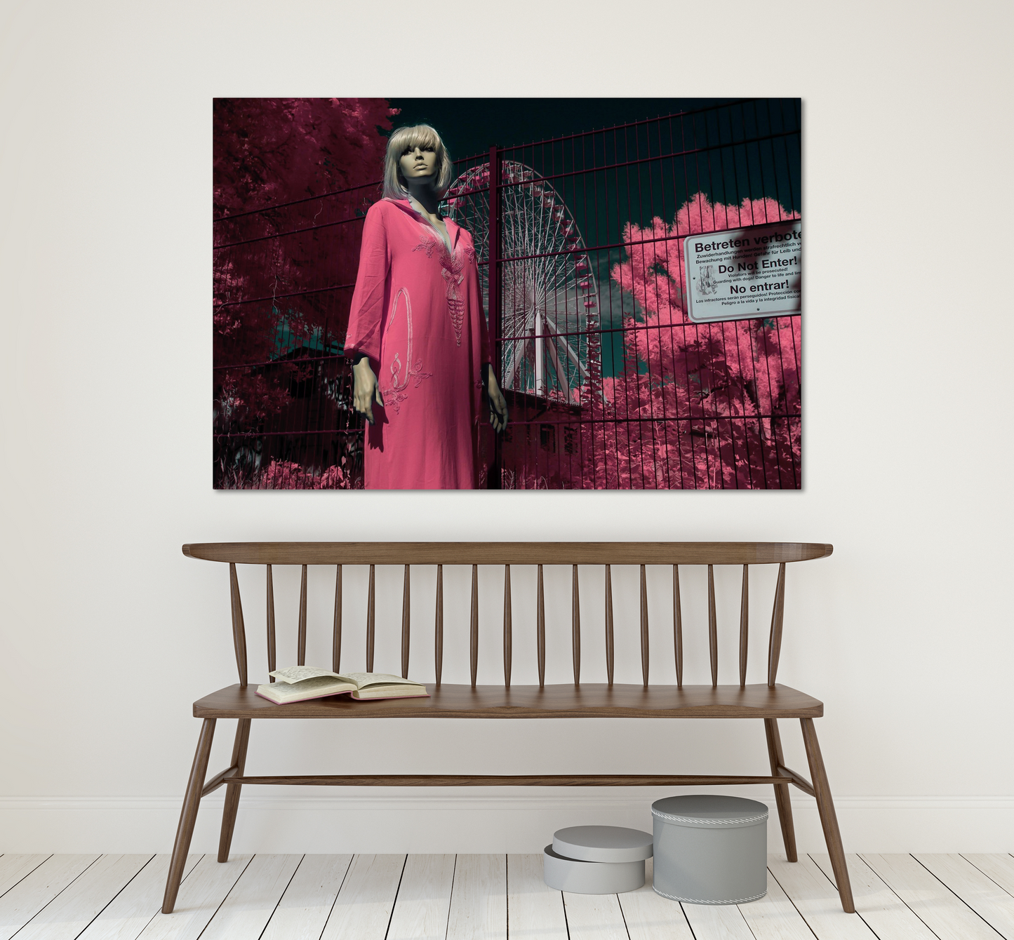 "Verboten II..." by Celia Rogge - Mourlot Editions - Fine_Art - Poster - Lithograph - Wall Art - Vintage - Prints - Original