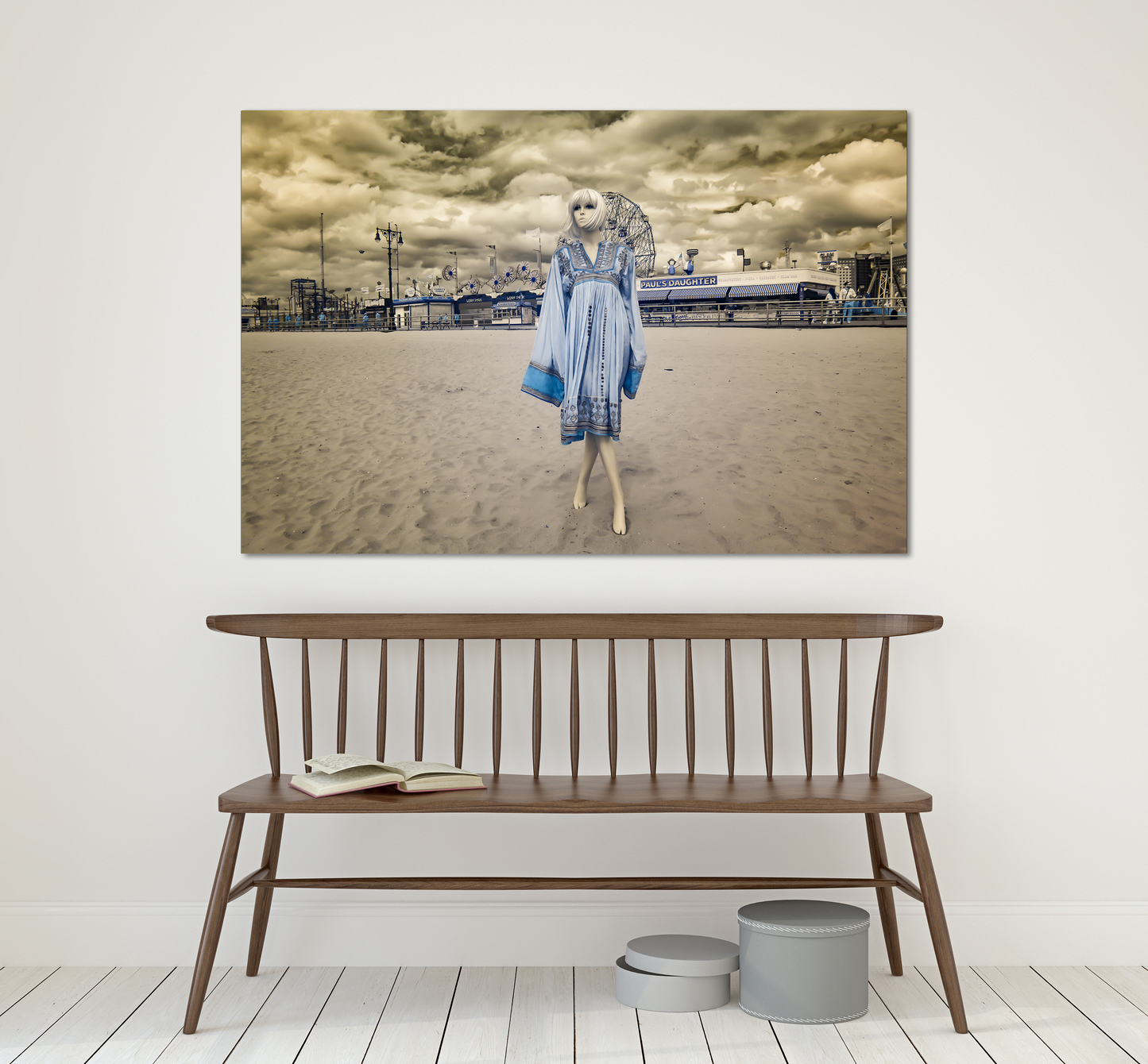 "Rückenwind..." by Celia Rogge - Mourlot Editions - Fine_Art - Poster - Lithograph - Wall Art - Vintage - Prints - Original