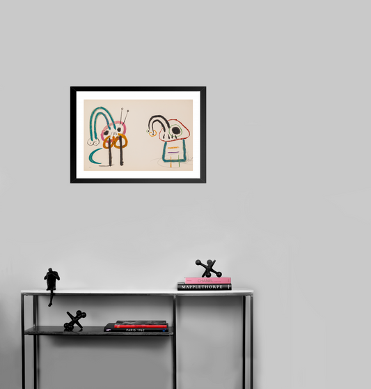 L'enfance d'Ubu, plate 1016 by Joan Miro, 1975 - Mourlot Editions - Fine_Art - Poster - Lithograph - Wall Art - Vintage - Prints - Original