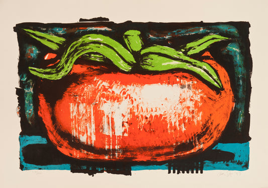 Tomatoe art, fall art, fall posters, Mourlot posters