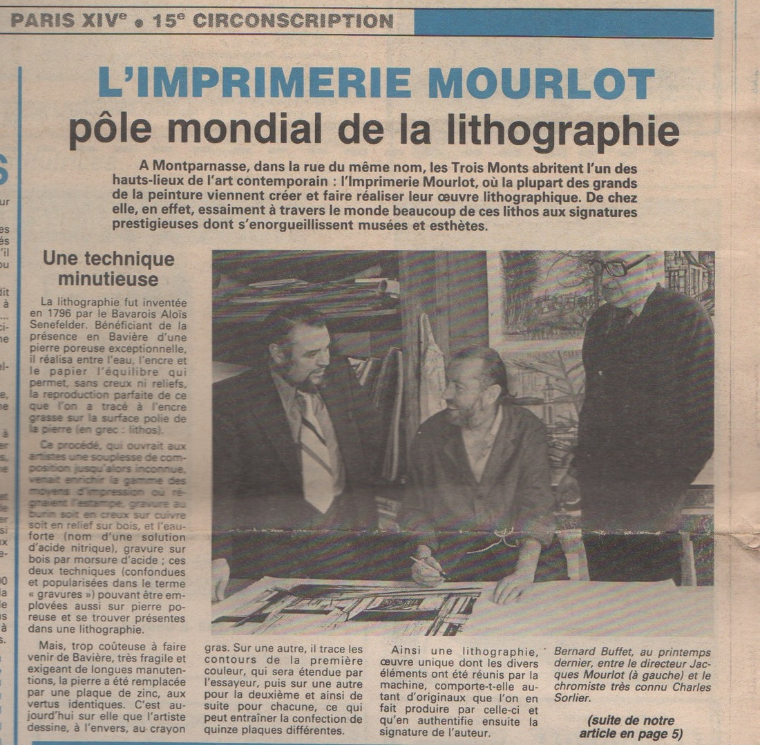 L'Imprimerie Mourlot, pôle mondial de la lithographie