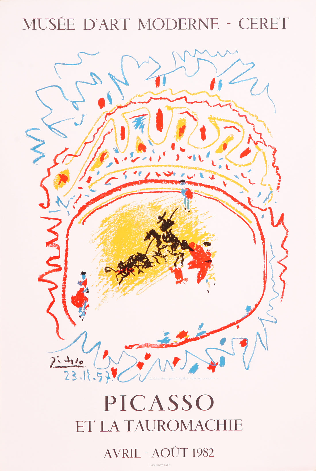 Bullfight, Picasso, Posters, Mourlot posters