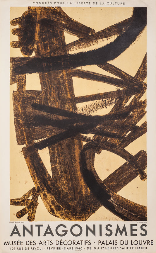 Soulages, Mourlot Posters, posters, prints 