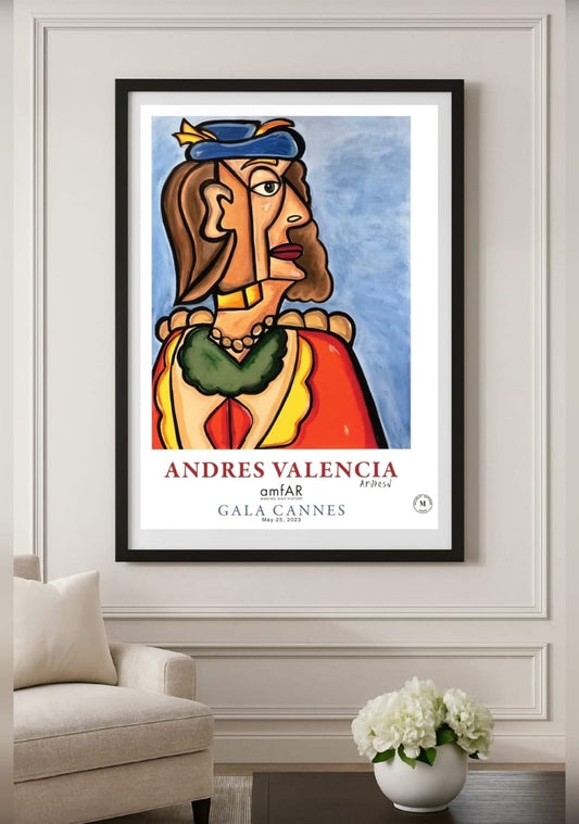 Woman by Andres Valencia, 2025 - Unsigned