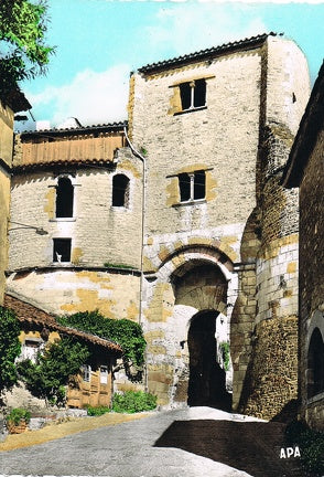 Porte des Ormeaux - Cordes, cité médiévale (after) Yves Brayer - 1962